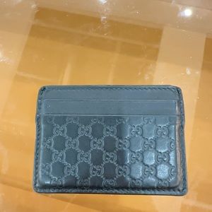 GUCCI Card Holder Black
